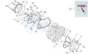 RXV 450 RXV 450-550 STREET LEGAL drawing Crankcase II