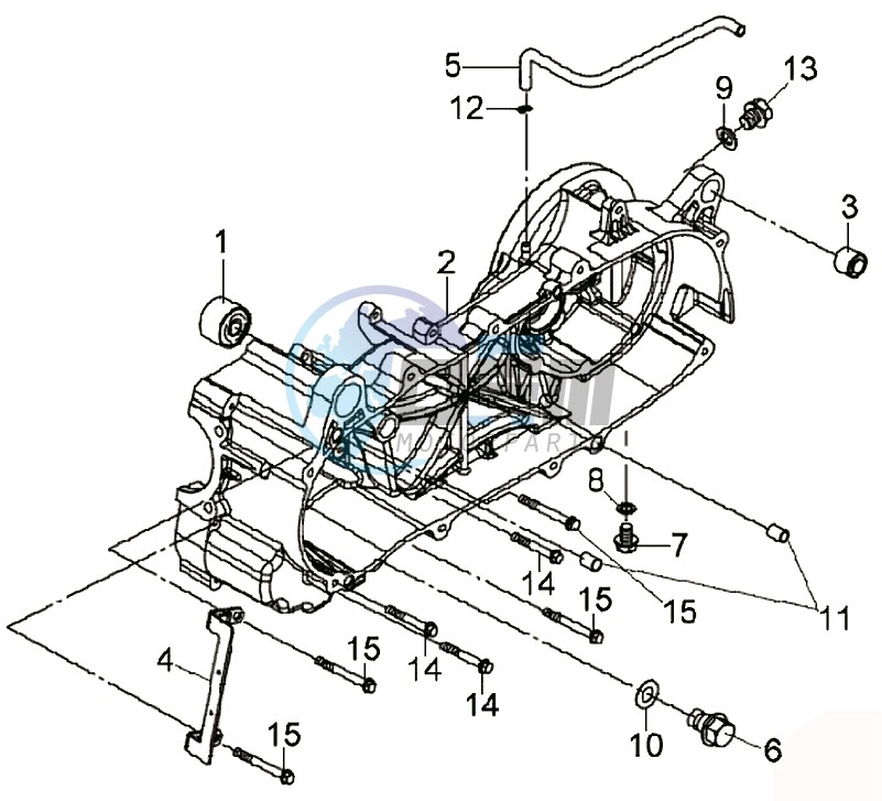 CRANKCASE LEFT