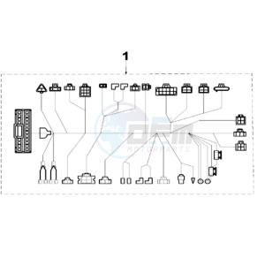 VIVA 3 L 50 2T drawing WIRING FOR CDI DELL ORTO