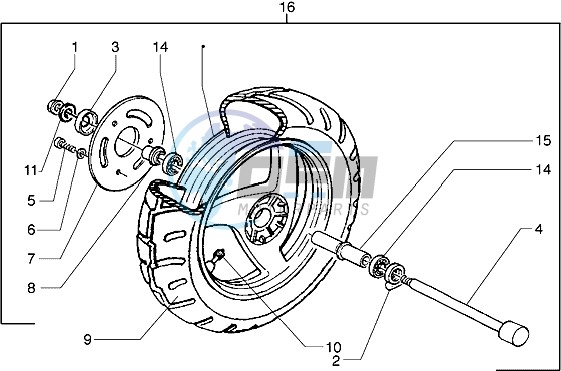 Front wheel