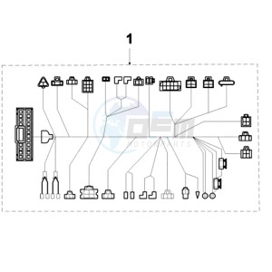 VIVA 3 L 50 2T SPORTLINE drawing PLUG WIRING HARNESS