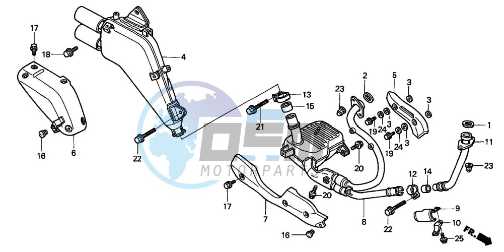 EXHAUST MUFFLER