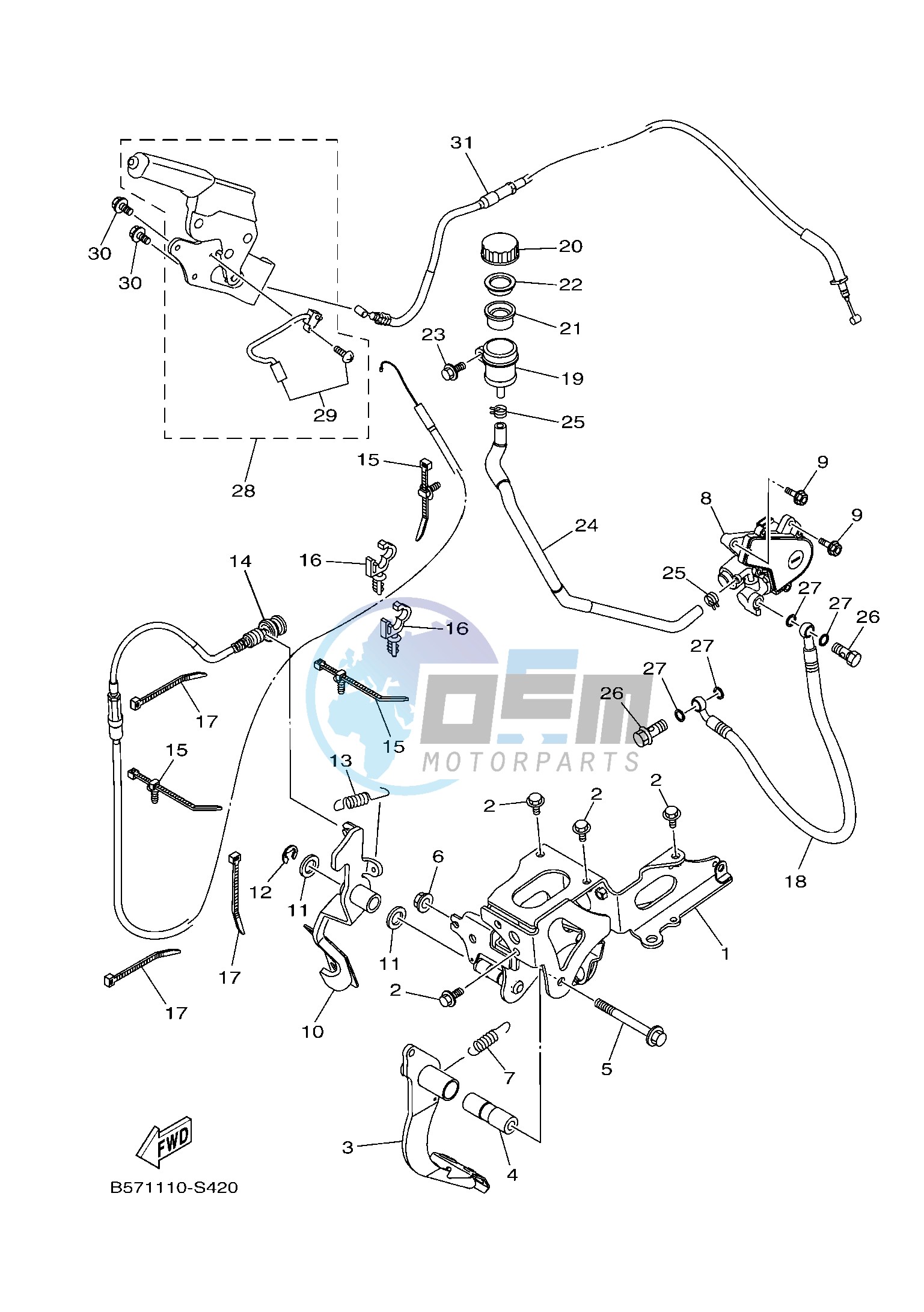 PEDAL WIRE