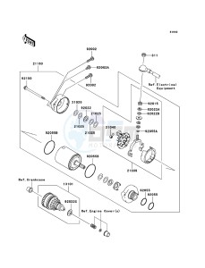 JET SKI STX-15F JT1500A9F EU drawing Starter Motor