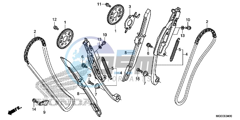 CAM CHAIN/ TENSIONER