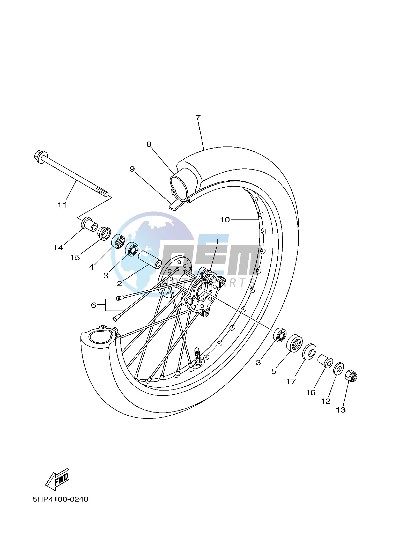 FRONT WHEEL