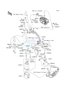 VN 2000 F [VULCAN 2000 CLASSIC LT] (6F-7F) F7F drawing FUEL EVAPORATIVE SYSTEM-- CA- -