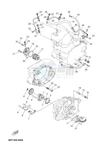 XT660ZA XT660Z ABS TENERE (2BE3 2BE3 2BE3) drawing OIL PUMP