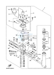 F25TLRW-USA drawing POWER-TILT-ASSEMBLY