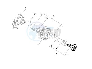 Liberty 50 4t ptt - (D) Germany drawing Locks