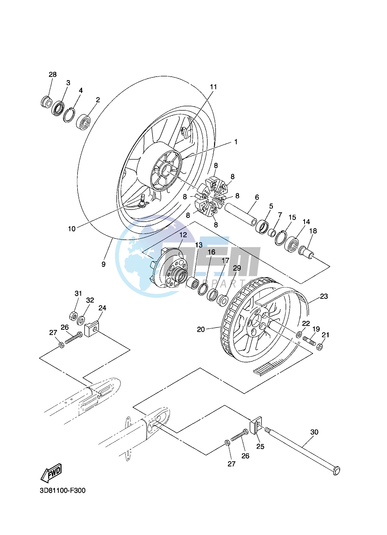 REAR WHEEL