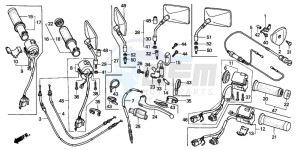 VT600C 400 drawing SWITCH/CABLE