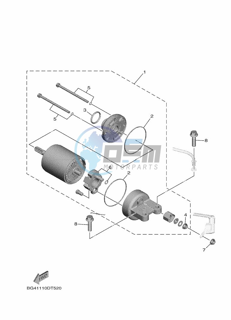 STARTING MOTOR