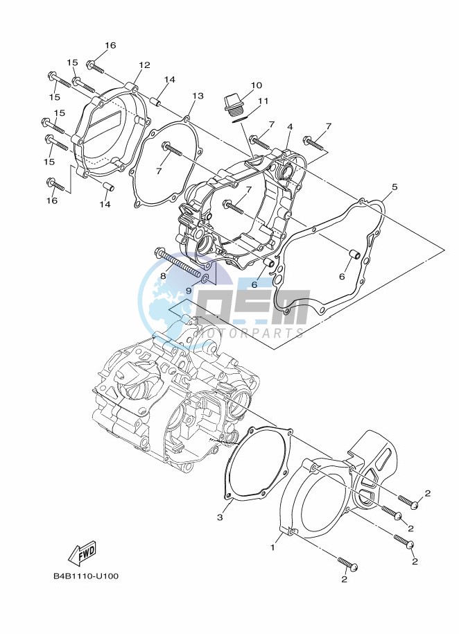 CRANKCASE COVER