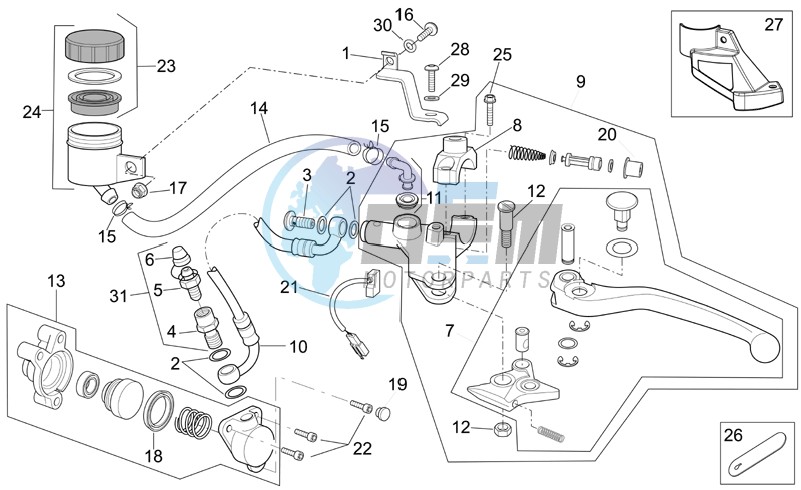 Clutch pump