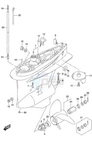 DF 200A drawing Gear Case (C/R)