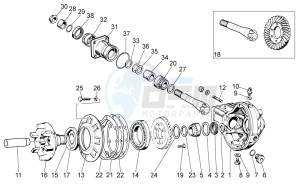 V7 II Stornello ABS 750 (APAC) drawing Transmission complete II