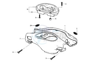 Runner VX-VXR 125-180 125 drawing Dashboard Unit