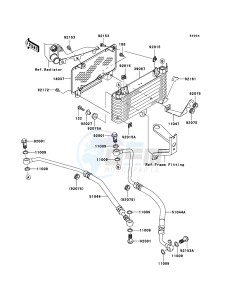 ZZR1200 ZX1200-C4H XX (EU ME A(FRICA) drawing Oil Cooler