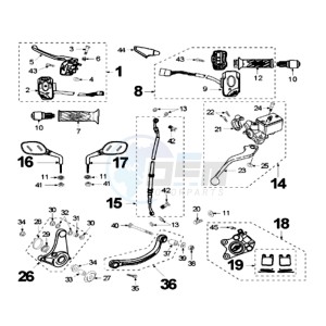 FIGHT R drawing BRAKE SYSTEM *AJP*