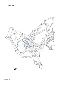 TS200R (E4) drawing FRAME