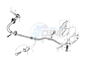 DNA GP EXPERIENCE 50 drawing Rear brake caliper