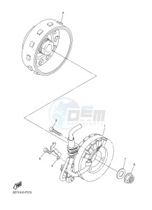 WR250R (32DN) drawing GENERATOR