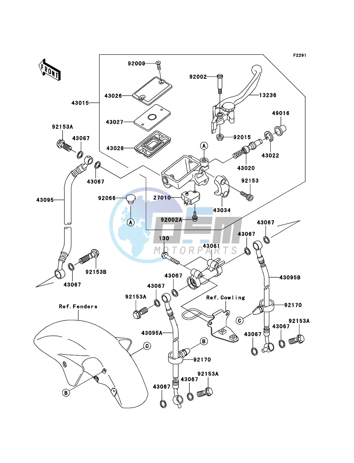 Front Master Cylinder