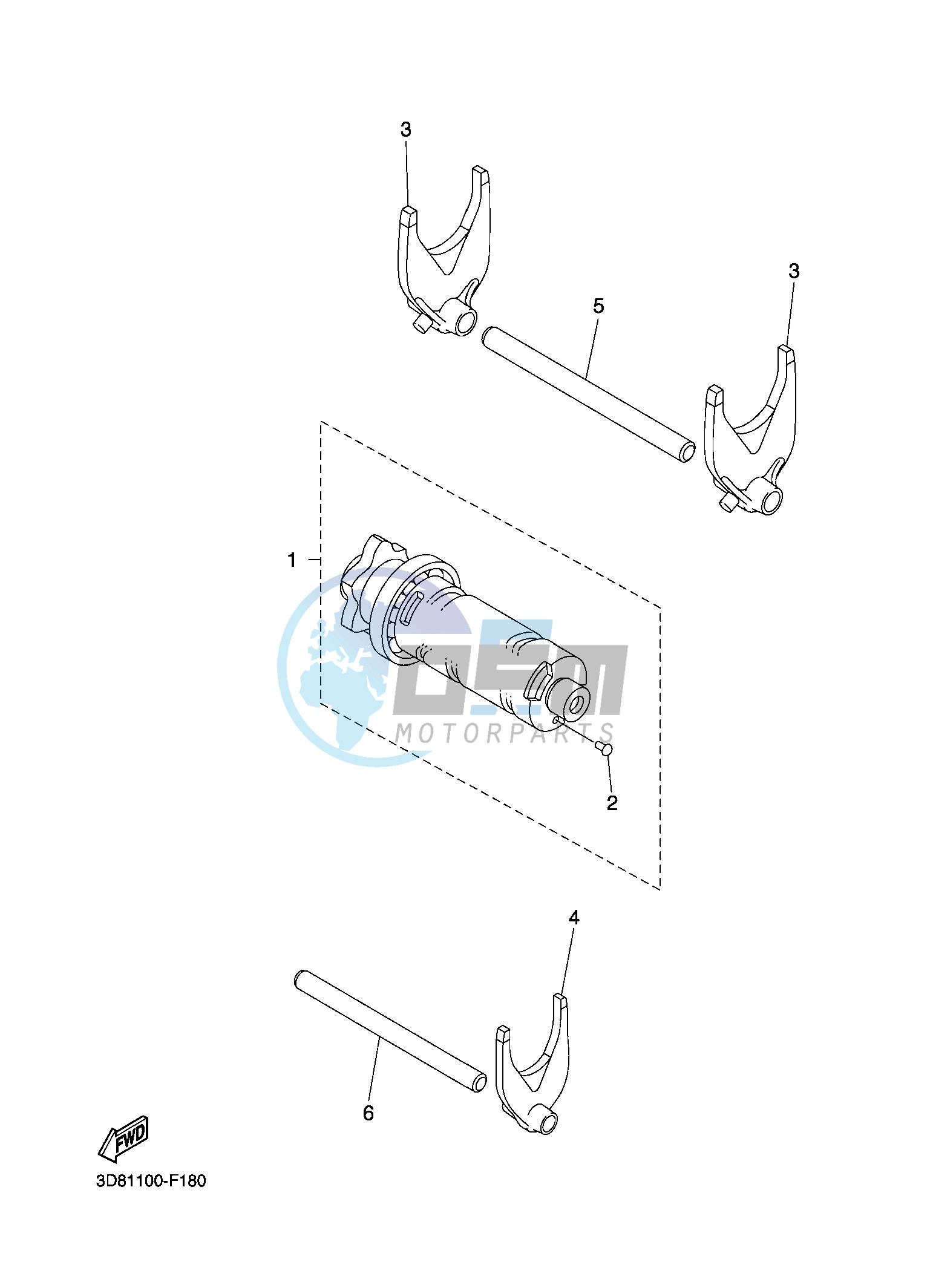 SHIFT CAM & FORK