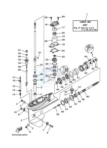 F40BETS drawing LOWER-CASING-x-DRIVE-1