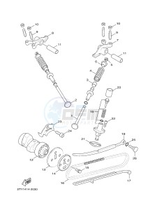 YW125CB BW'S 125 (37D7) drawing VALVE