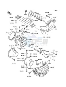 JET SKI STX-15F JT1500A7F FR drawing Jet Pump