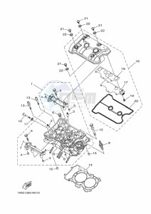 XTZ690 TENERE 700 (BMB8) drawing CYLINDER HEAD