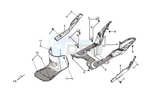 E-VIRID drawing FOOTREST