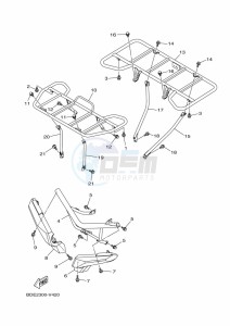 YFM700FWAD GRIZZLY 700 EPS (BLT5) drawing GUARD