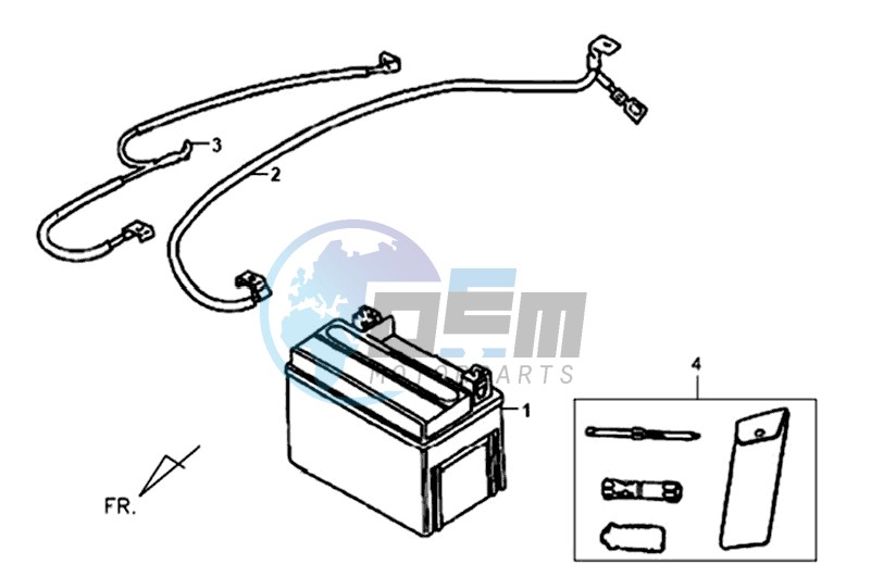 BATTERY / TOOLKIT