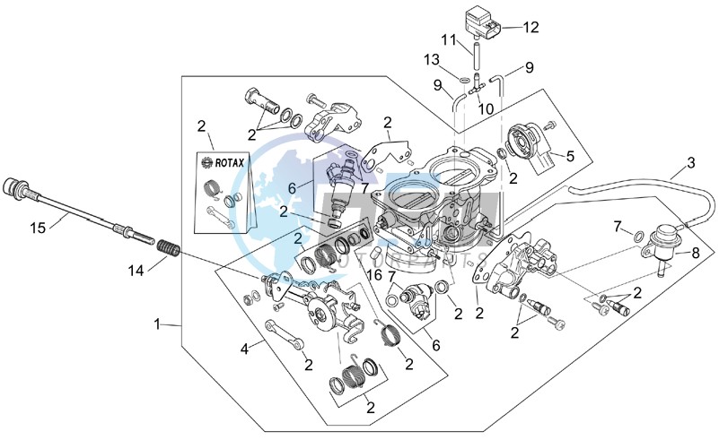 Throttle body