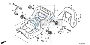 GL1800A NZ - (NZ) drawing SEAT