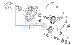 Scarabeo 300 Light e3 drawing Transmission