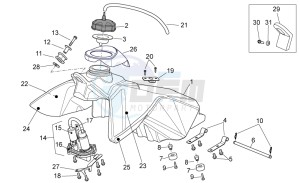 RXV-SXV 450-550 Enduro-Supermotard drawing Fuel Tank