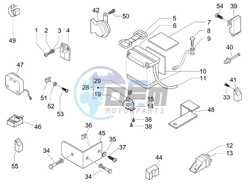 Remote control switches - Battery - Horn