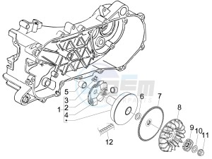 Stalker 50 Naked drawing Driving pulley