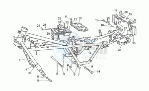 750 X Polizia - PA 2A Serie Polizia/PA 1A Serie drawing Frame