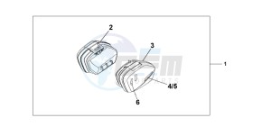 CBF1000S drawing PANNIER S*YR254M*