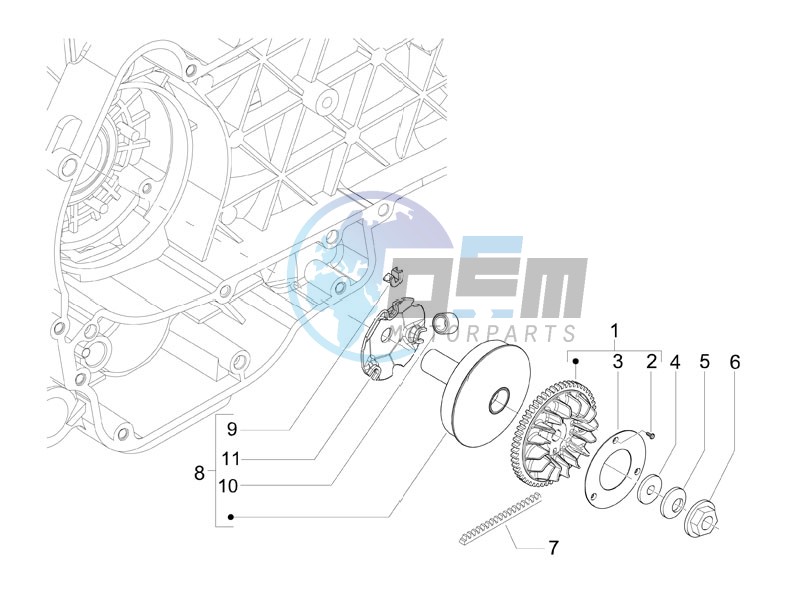 Driving pulley