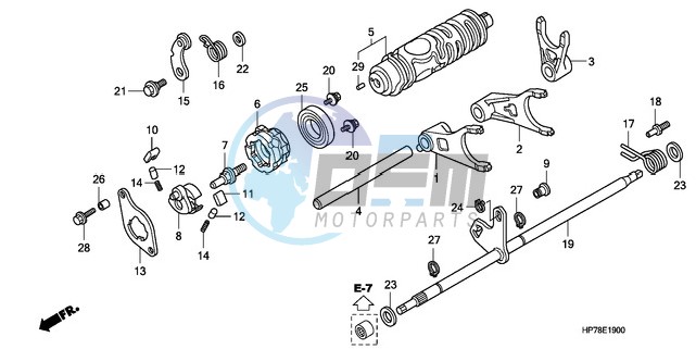 GEARSHIFT FORK