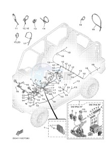 YXF850ES YXF85WPSJ WOLVERINE X (BG41) drawing ELECTRICAL 3