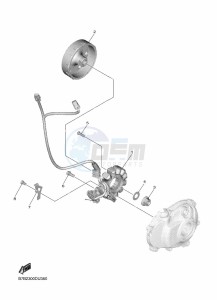 YZ250F (BSB2) drawing GENERATOR