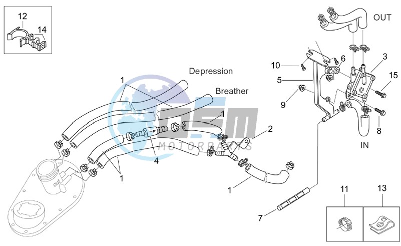 Internal fuel pump