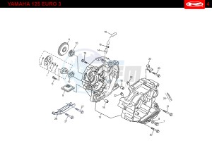 SMX STREET 125 50 drawing T04  CRANKCASE